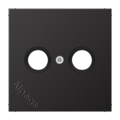 LSmetal Накладка TV/FM, dark (лакир.алюм.) AL2990TVD