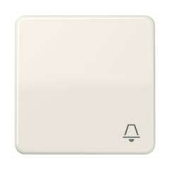 CD590BFK Клавиша ударопрочная с символом звонок для кнопок; слоновая кость