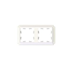 2-постовая РАМКА, цвет ЖЕМЧУГ, AtlasDesign Antique, ATN100402