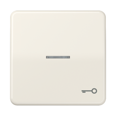 CD590KO5T Клавиша с окошком и символом ключ для выключателей с подсветкой; слоновая кость