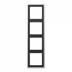 LSmetal Рамка 4-ная , алюм. AL2984