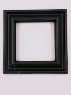 Рамка 1-пост, термопласт, черный матовый, Eco Deco EPD481SWM