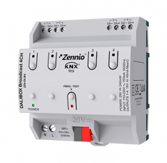 Интерфейс KNX-DALI DALIBOX Broadcast 4CH