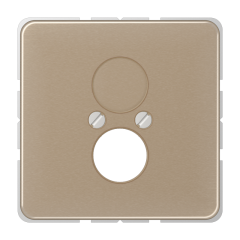 CD562GB Крышка для 2-х гнезд; золотая бронза