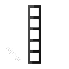 AC585SW Рамка 5-кратная; черная