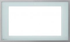 Рамка KNX/EIB салатовое стекло/алюминий