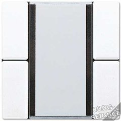LS2224LG Сенсорные кнопки для выключателя 2-группы 4-канала; светло-серые