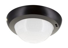 Коридорная линза PD4N Тип A для мультисенсоров и датчиков присутствия серии PD4N, радиус действия 40 х 5 м, черный матовый, BEG Luxomat, Corridor lens PD4N type A / black mat RAL9005 (93743)