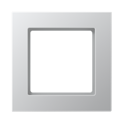 AC581AL Рамка 1-кратная; алюминий