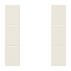 LS503TSA комплект накладок 3гр слоновая кость