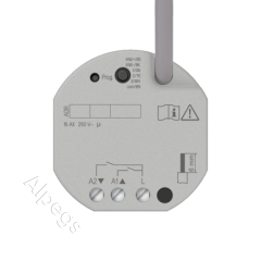 KNX актуатор коммутирующий, 2 группыKNX актуатор жалюзи, 1 группа