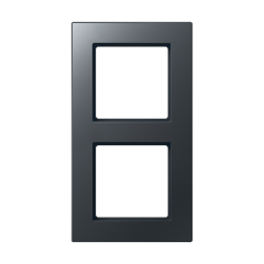 Рамка двойная A Creation антрацит матовый, AC582BFANM
