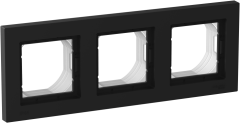 ATN441003 - Рамка AQUA на 3 поста IP 45 КАРБОН