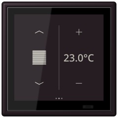 KNX комнатный контроллер LS TOUCH, LC 459 D1 S248