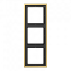 LSmetal Рамка 3-ная , латунь. ME2983C