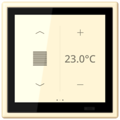 KNX комнатный контроллер LS TOUCH, LC 459 D1 S201