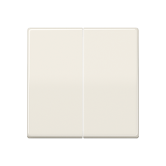 AS591-5BF Клавиши для сдвоенного выключателя; термопласт; слоновая кость