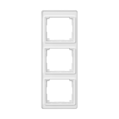 SL583WW Рамка для вертикальной установки 3-кратная; белая