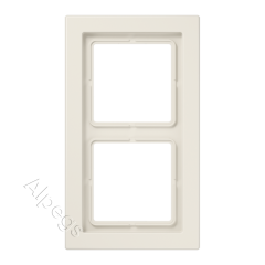 LSD982W Рамка 2-кратная; слоновая кость