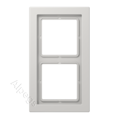 LSD982LG Рамка 2-кратная; светло-серая