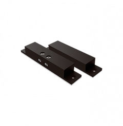 Магнито-контактный накладной мини-датчик для дверей и окон, цвет коричневый