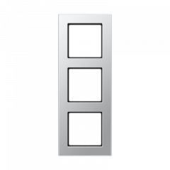 Jung A550 - Рамка 3-ая, цвет алюминий A5583BFAL