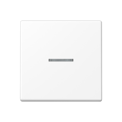 A500 Клавиша 1-ная с линзой, цвет Матовый белый, Jung A590KO5WWM