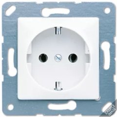 CD120BR Штепсельная розетка SCHUKO 16A 250V  коричневая