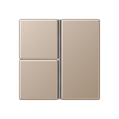 A403TSACH A 500, KNX Набор накладок 3 группы, комплект, шампань