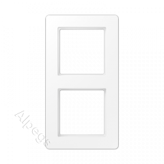 Jung A Flow - Рамка 2-ая, цвет Матовый белый AF582BFWWM