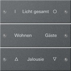 Набор клавиш 3-местный,  ГРАВИРОВКА