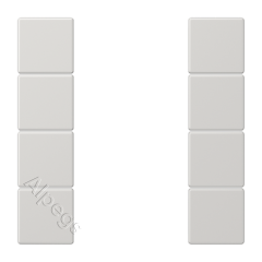 LS504TSALG комплект накладок 4гр светло-серый
