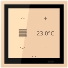 KNX комнатный контроллер LS TOUCH, LCZ 459 BFD1S237