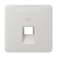 CD569-1NAUALG Крышка для ординарной телефонной и компютерной розетки  UAE; светло-серая