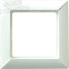 EP481WW Рамка 1-кратная для вертикальной и горизонтальной установки; белая