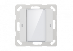 GVS KNX Push Button Sensor, 1-gang, 55mm (Shiny Finish) CHPLE-02/02.1.00