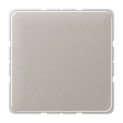 CD594-0PT Крышка без отверстий с несущим каркасом для произвольных вырезов; платина