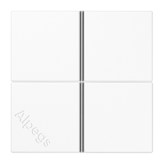 LS404TSAWW Набор клавиш для сенсорного модуля KNX, 4-ной, белый