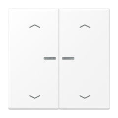 JUNG HOME кнопка, 2 группы с символами «стрелки», BT LS 17102 P WWM