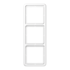 CD583WUWW Рамка для вертикальной и горизонтальной установки ударопрочная, 3-кратная; белая