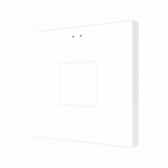 Выключатель сенсорный KNX Flat F1, 1-кнопочный, цвет глянцевый белый