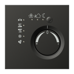 AL2178AN KNX-регулятор с ручкой для установки температуры; антрацит