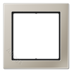 FDES2981 Рамка 1-кратная; благородная сталь