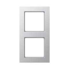 AC582AL Рамка 2-кратная; алюминий