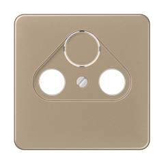 CD561SATGB Крышка для SAT-TV-розетки; золотая бронза