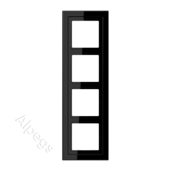 LSD984SW Рамка 4-кратная; чёрная