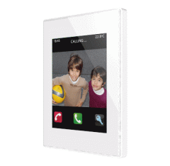 Сенсорная панель KNX с функцией SIP-домофонии Z41 COM, цвет белый