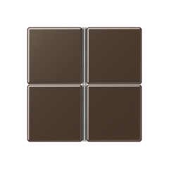 A404TSAMO A 500, KNX Набор накладок 4 группы, комплект, мокко