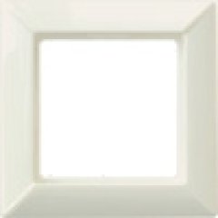 EP481 Рамка 1-кратная для вертикальной и горизонтальной установки; слоновая кость