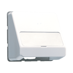 CD554WW Корпус для разъемов различных типов компьютерных сетей; с полем для надписи; белый